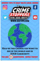 Toronto Crime Stoppers School Action Program Poster Contest
