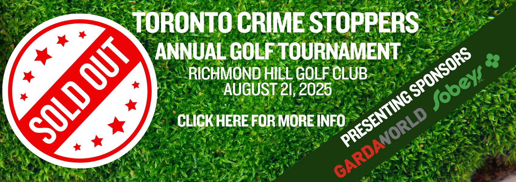 2025 Annual Golf Tournament